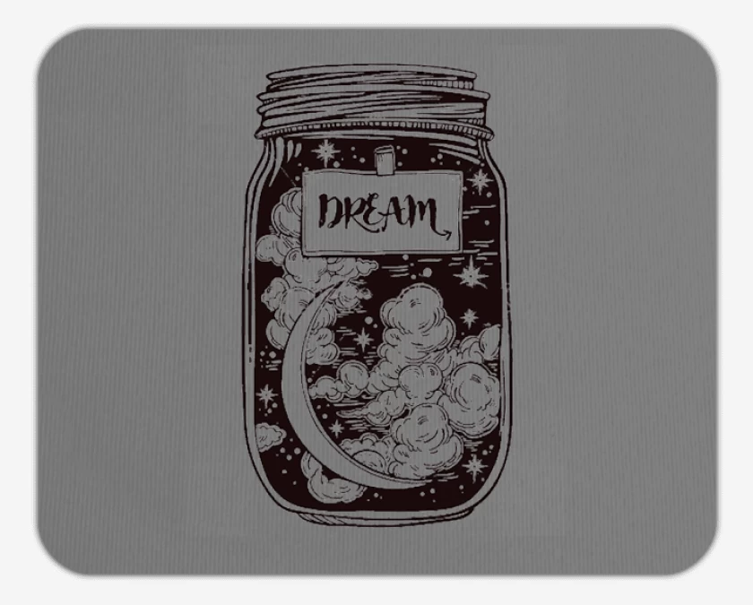 Mousepad Gris Melange de Dream