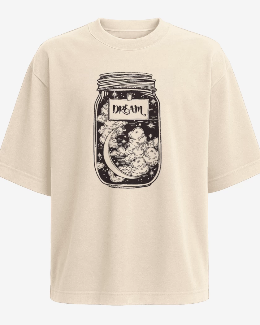 Polera Oversize Beige de Dream