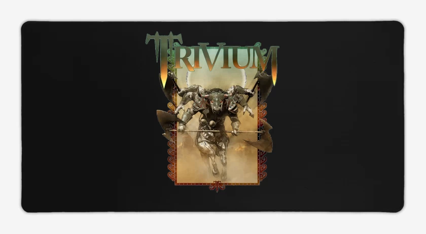 Mouse pad Gamer Negro de Trivium Nandi