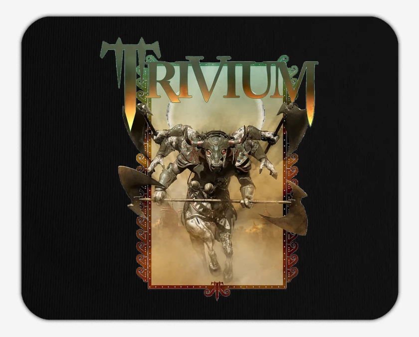 Mousepad Negro de Trivium Nandi