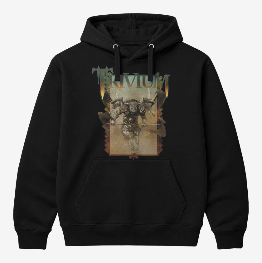 Polerón Canguro Negro de Trivium Nandi