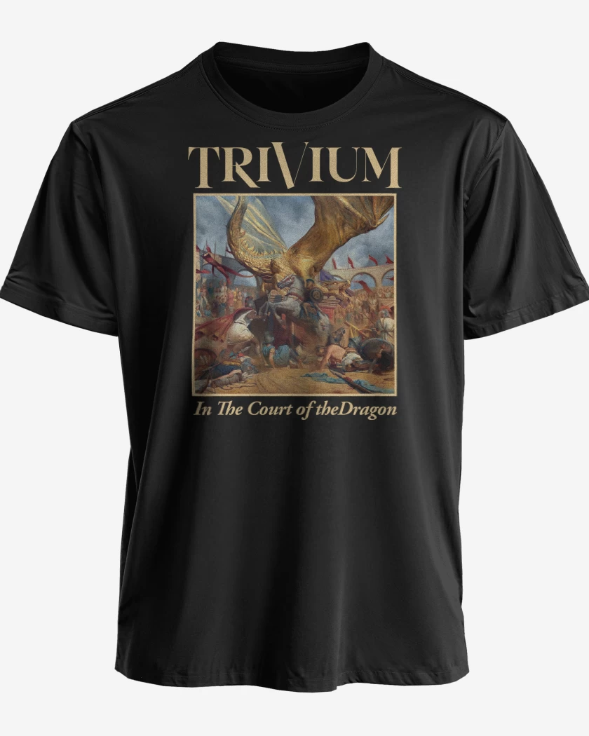 Polera Trivium In The Court of the Dragon