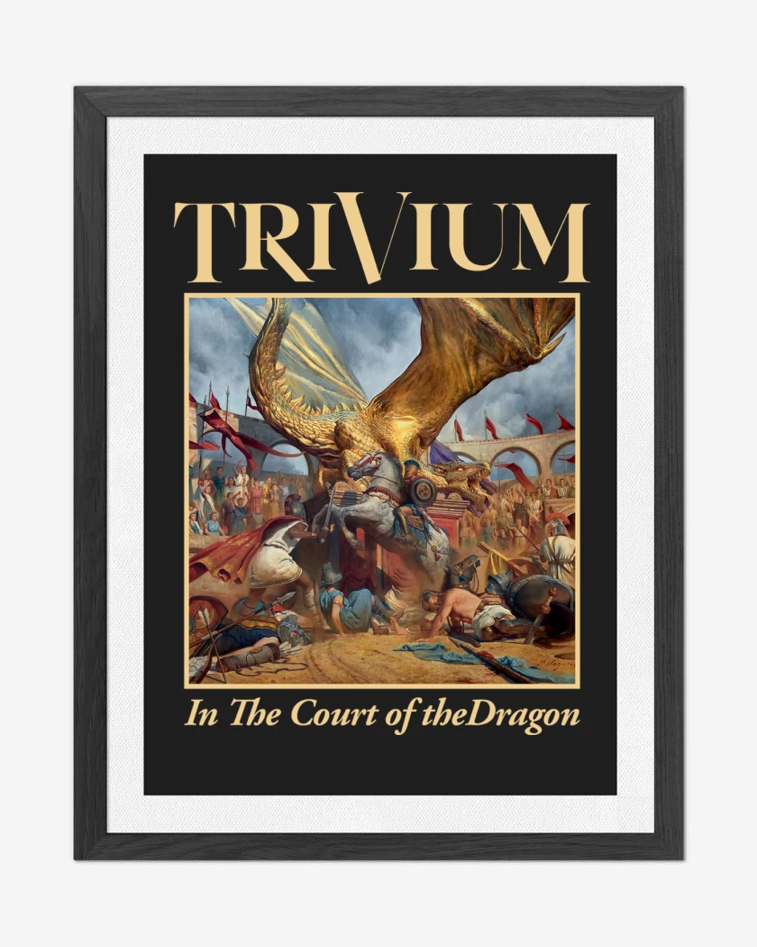 Cuadro decorativo Trivium In The Court of the Dragon