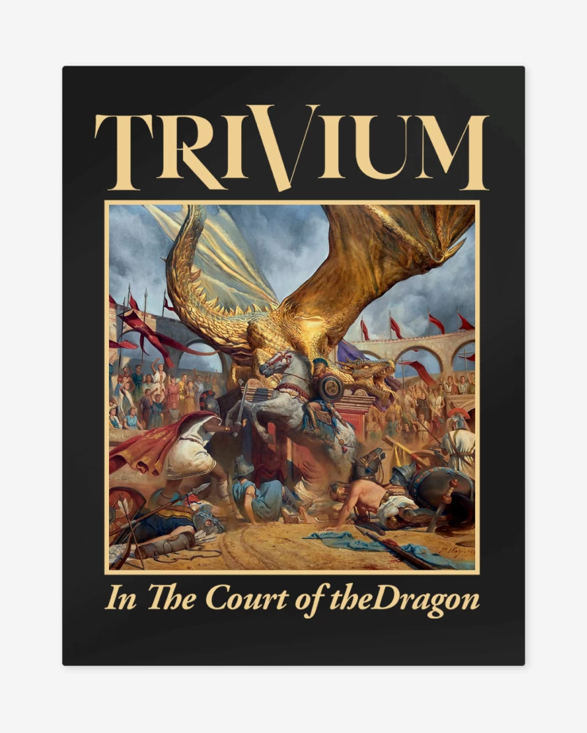 Print metalico Trivium In The Court of the Dragon