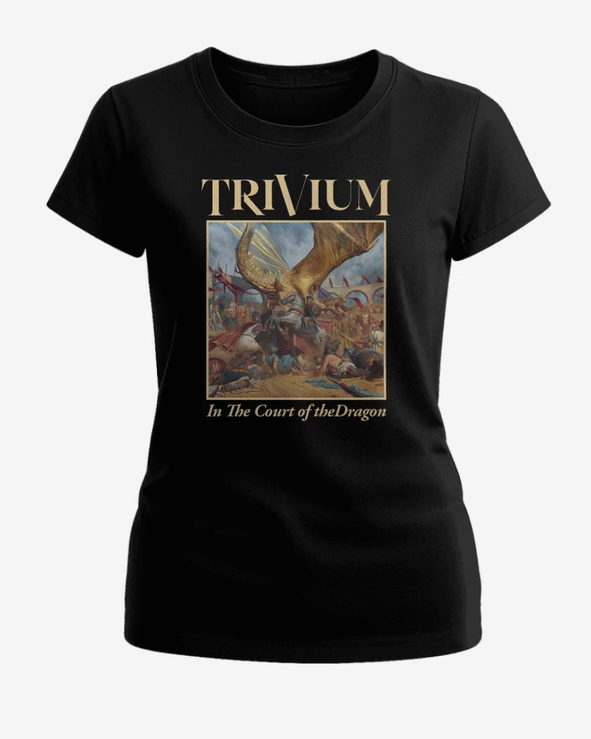 Polera de Mujer Trivium In The Court of the Dragon