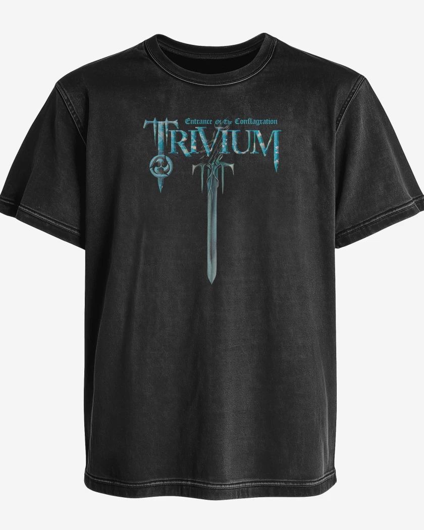 Polera desgastada Trivium Entrance of the Conflagration