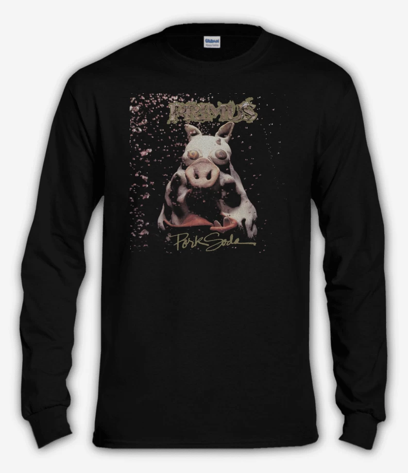 Polera manga larga Negro de Primus Pork Soda