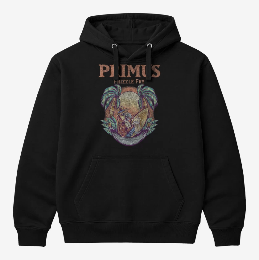 Polerón Canguro Negro de Primus Frizzle 