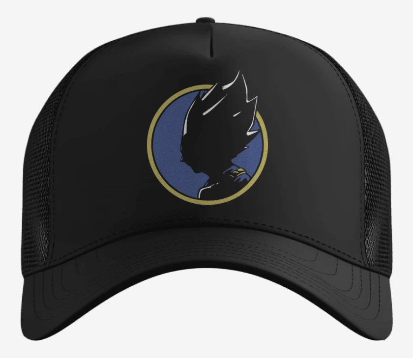 Gorro Negro de Vegeta silueta
