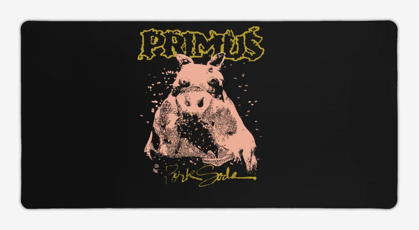 Mouse pad Gamer Negro de Primus Pork