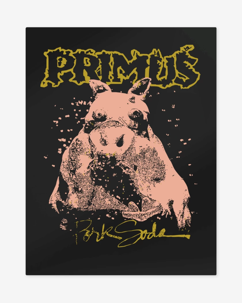 Print metalico Negro de Primus Pork