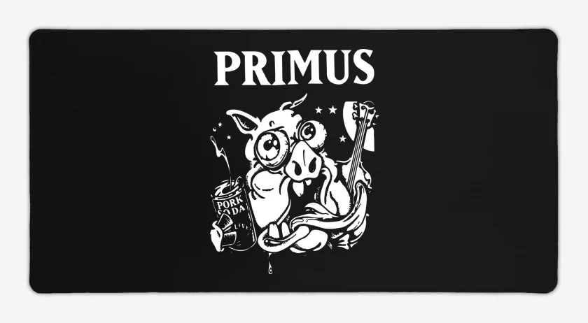 Mouse pad Gamer Negro de Primus Cerdo