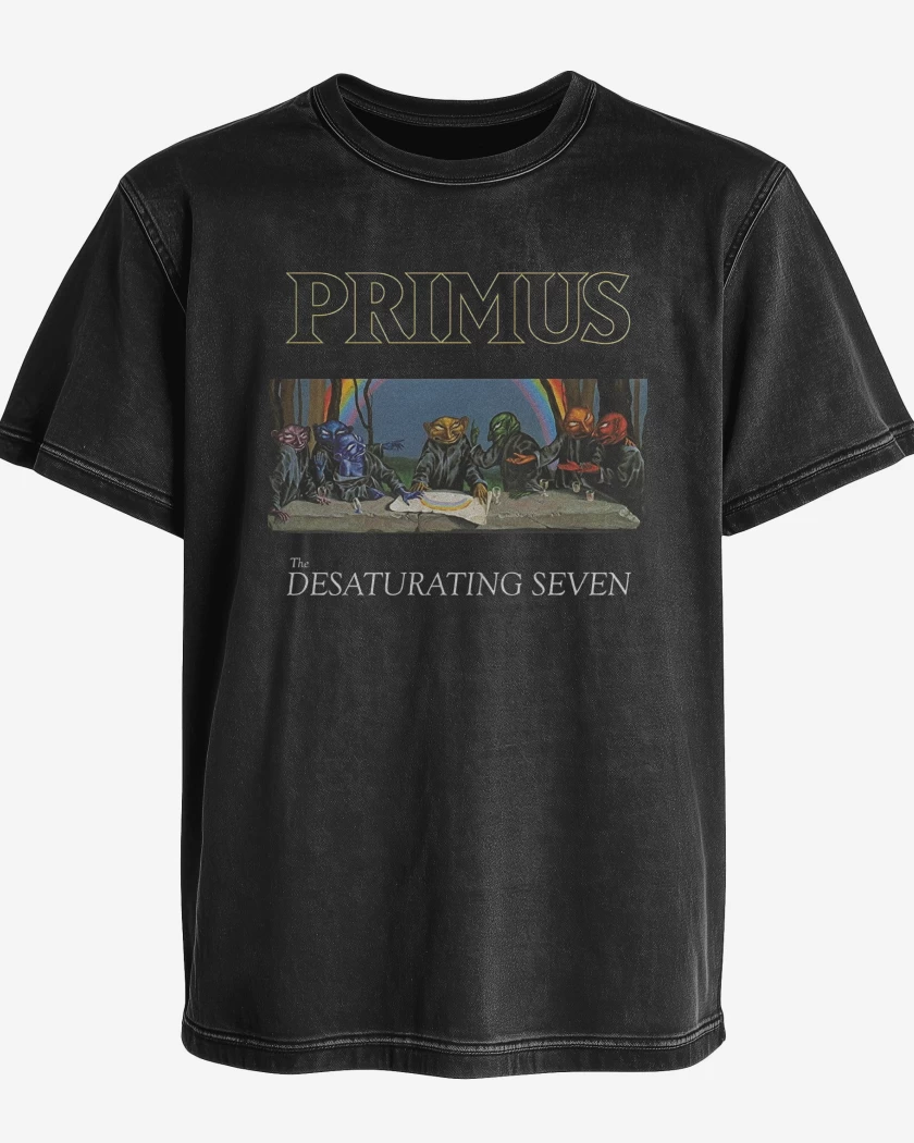 Polera desgastada Primus Desaturating Seven