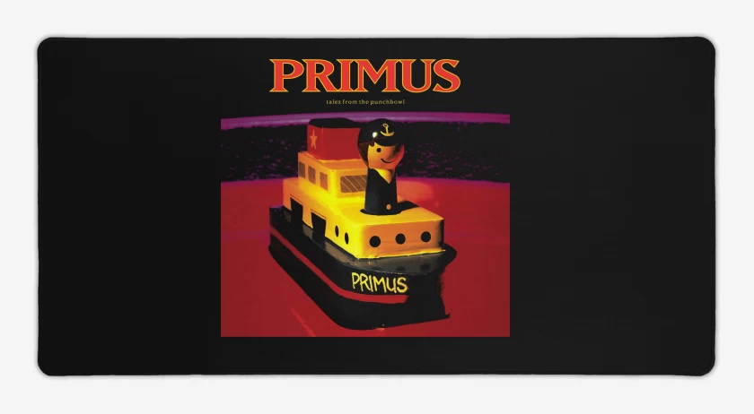 Mouse pad Gamer Negro de Primus Tales