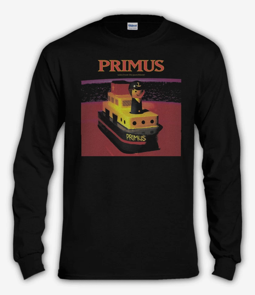 Polera manga larga Negro de Primus Tales