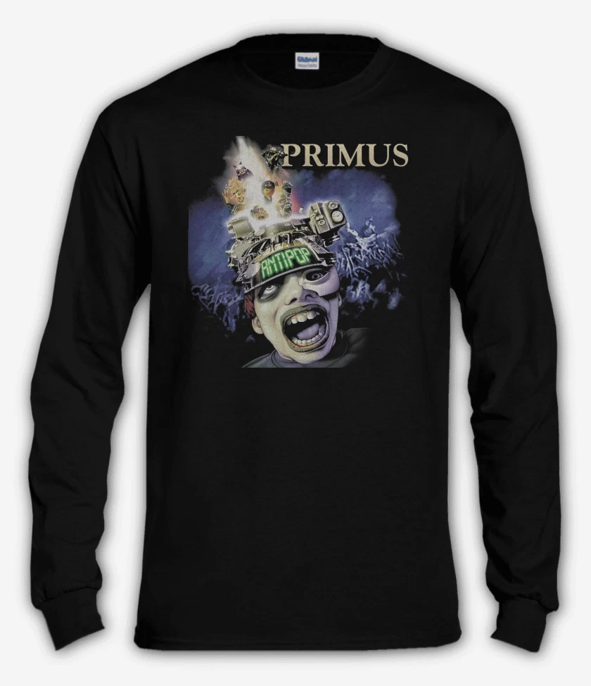 Polera manga larga Negro de Primus Antipop