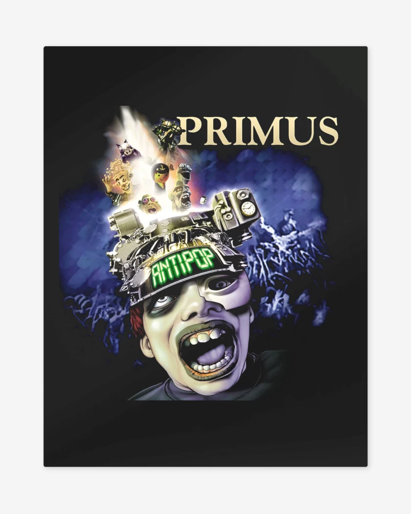Print metalico Negro de Primus Antipop