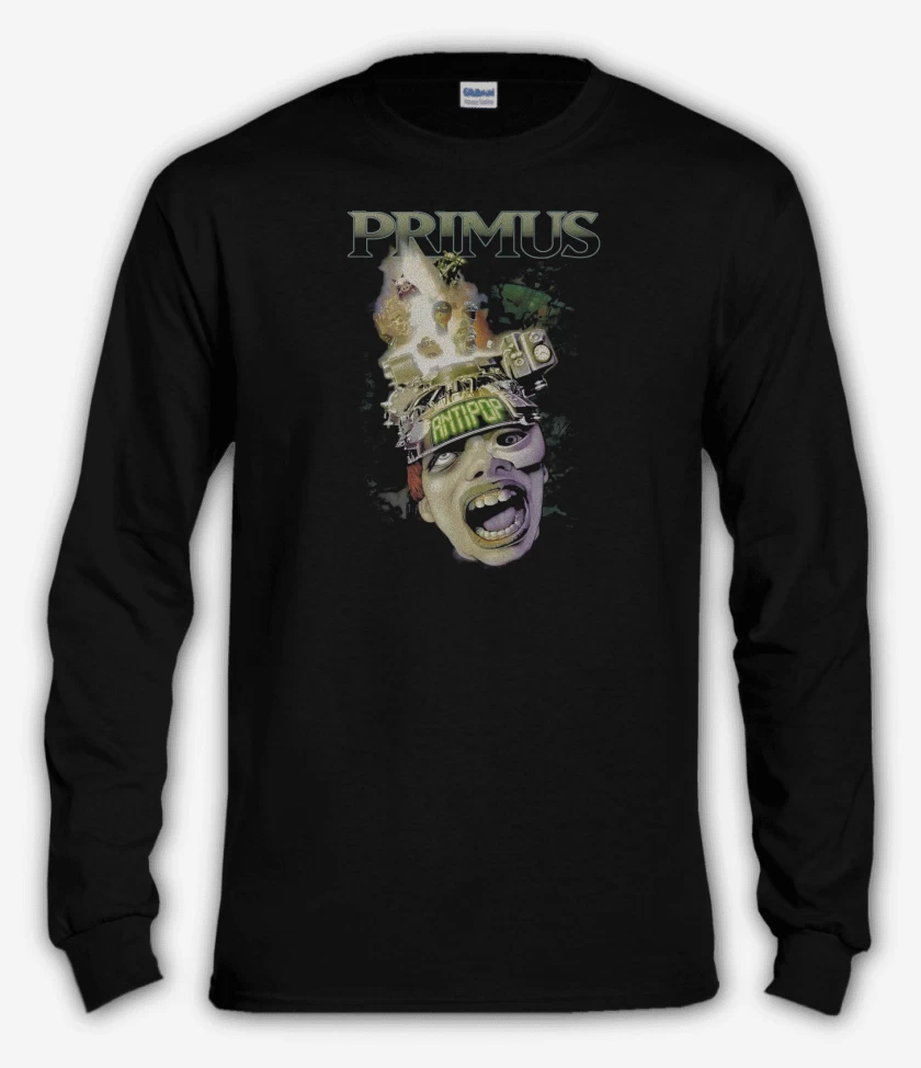 Polera manga larga Negro de Antipop Primus