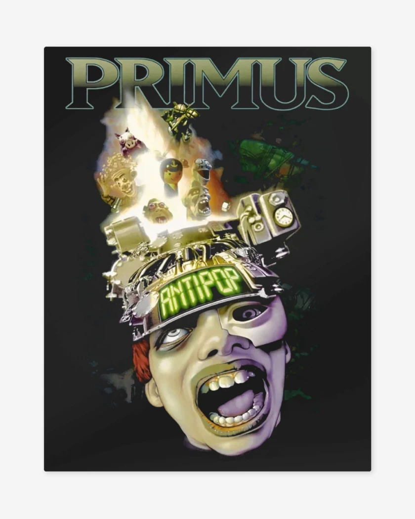 Print metalico Negro de Antipop Primus
