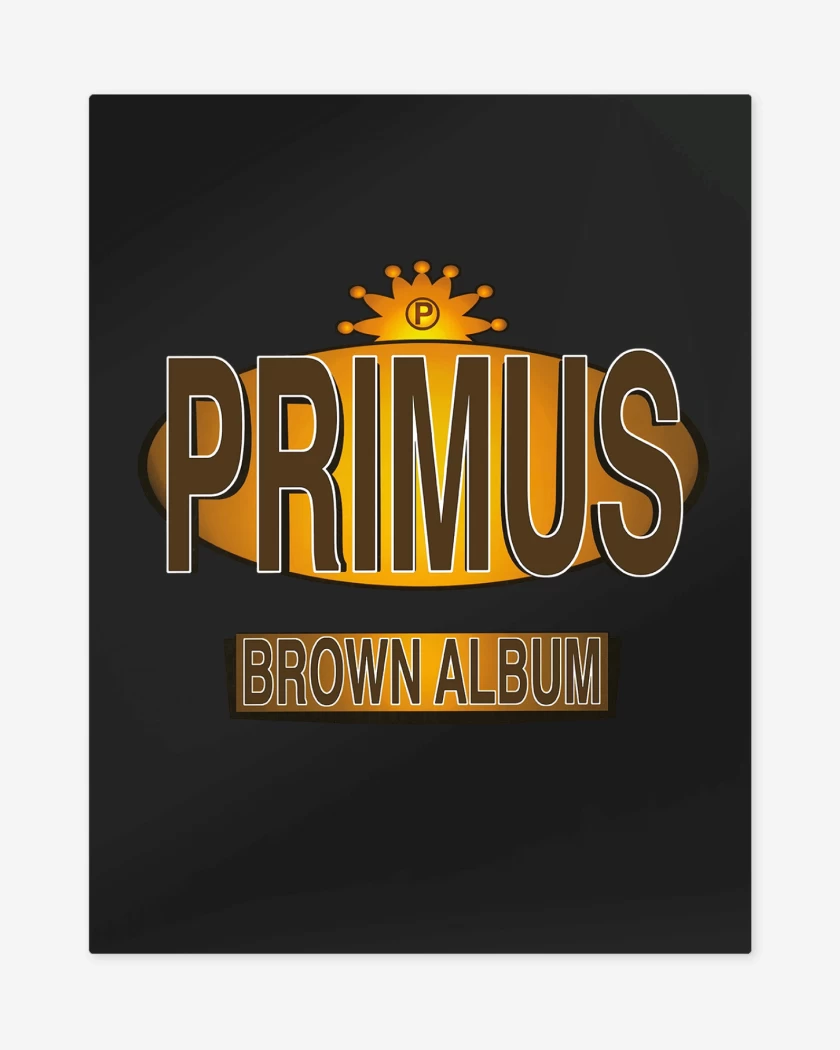 Print metalico Primus Brown Album