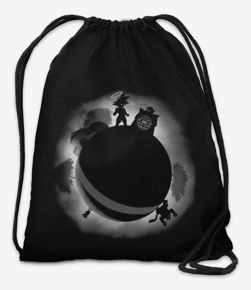 Mochila Negro de Dragon ball limbo