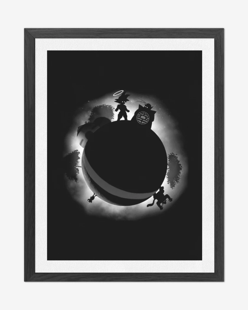 Cuadro decorativo Negro de Dragon ball limbo