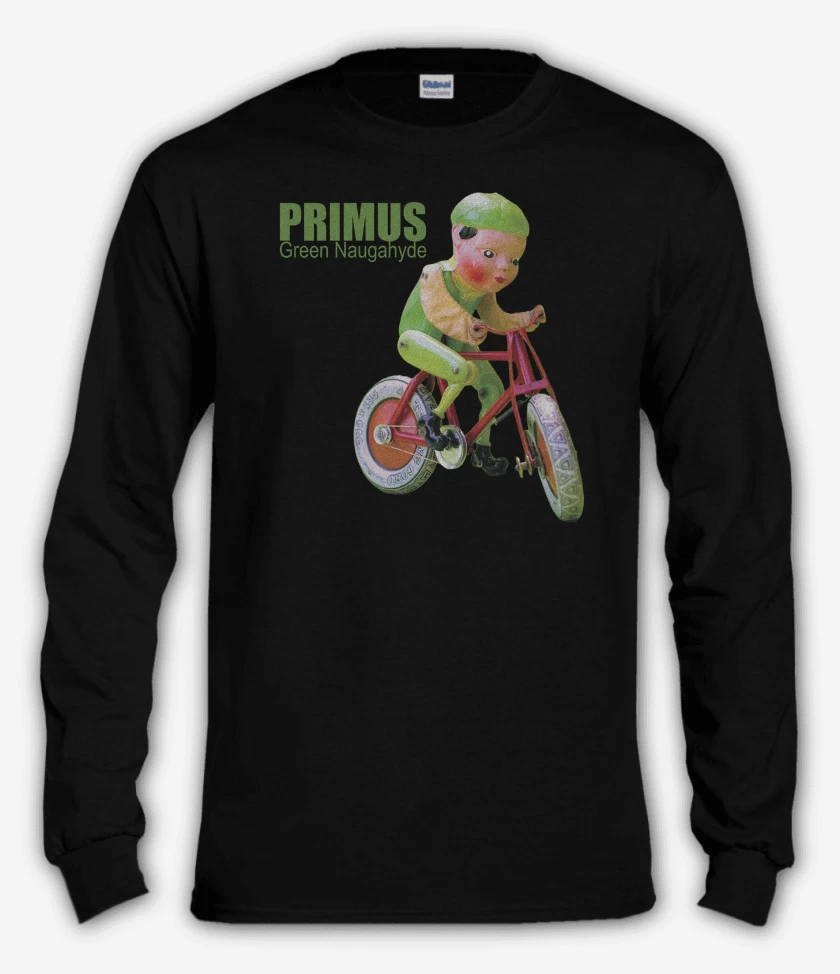 Polera manga larga Primus Green Naugahyde