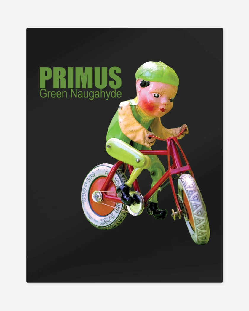 Print metalico Primus Green Naugahyde
