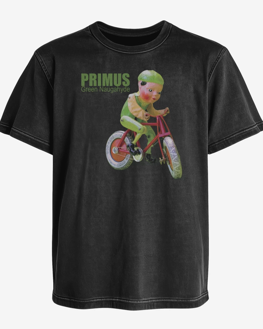 Polera desgastada Primus Green Naugahyde