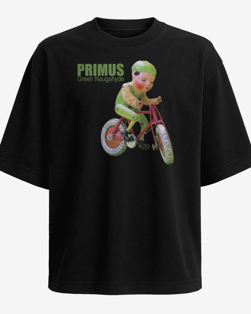 Polera Oversize Primus Green Naugahyde
