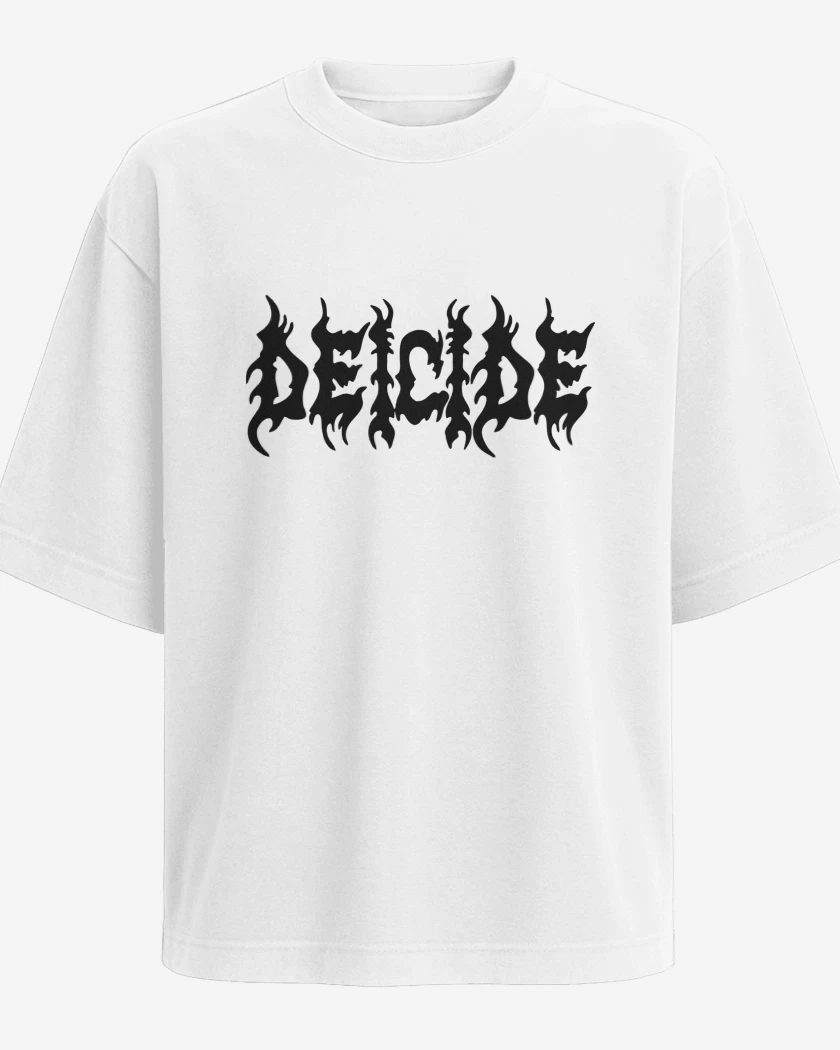 Polera Oversize Deicide Logo N