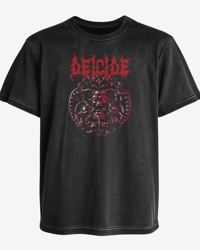 Polera desgastada Negro de Deicide Deicide