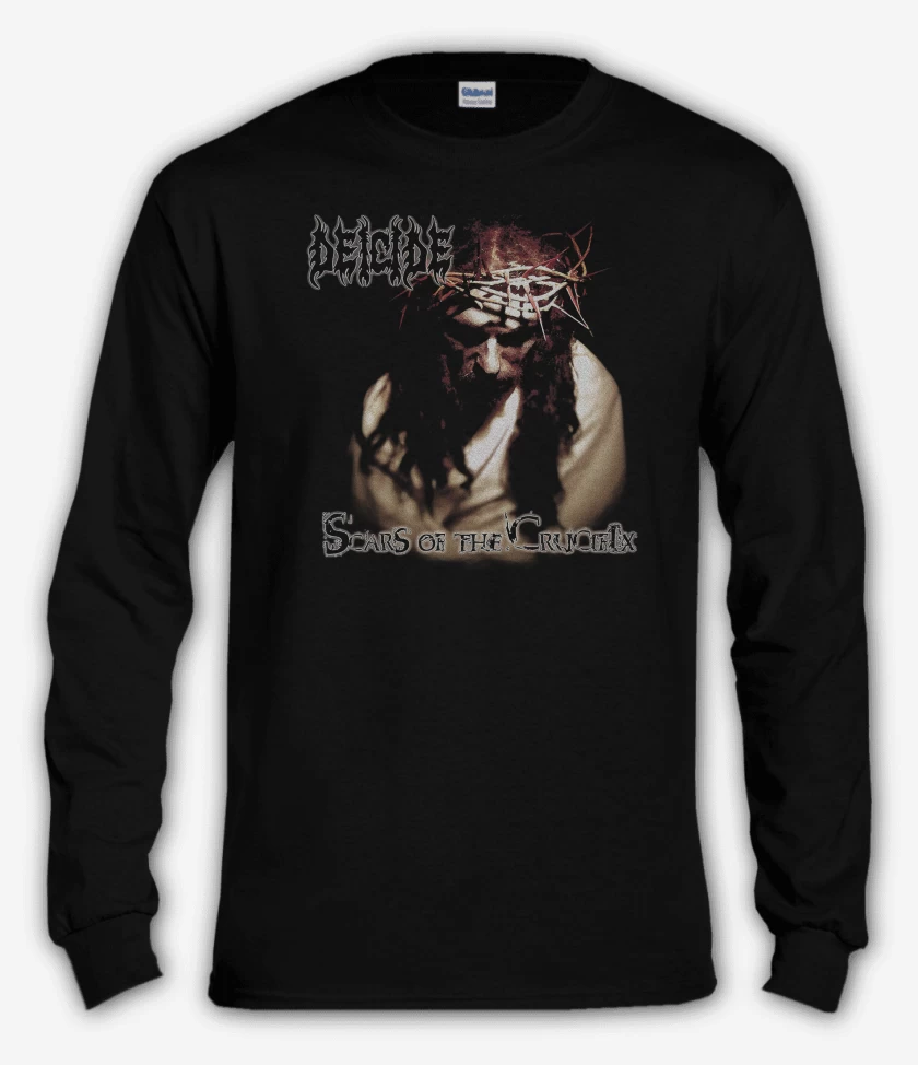 Polera manga larga Deicide Scars of the Crucifix