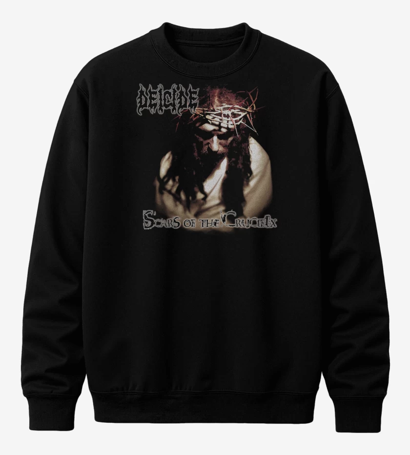 Poleron polo Deicide Scars of the Crucifix