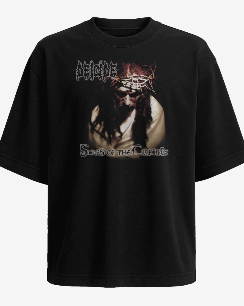 Polera Oversize Deicide Scars of the Crucifix