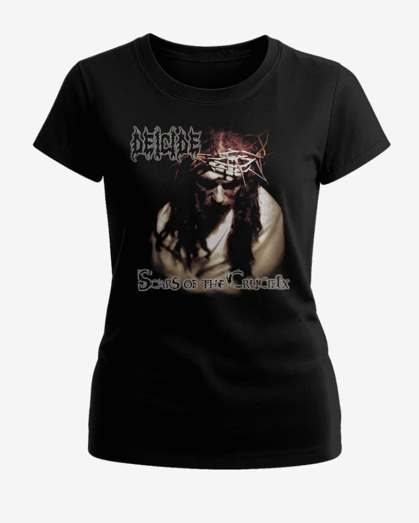 Polera de Mujer Deicide Scars of the Crucifix