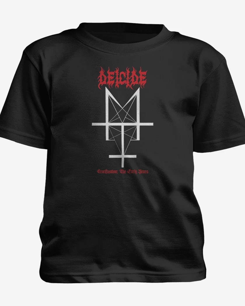 Polera de niño Negro de Deicide Crucifixation
