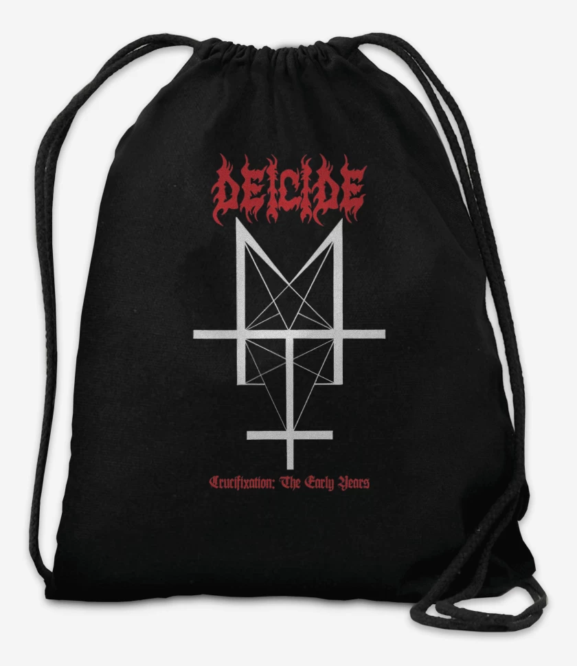 Mochila Negro de Deicide Crucifixation