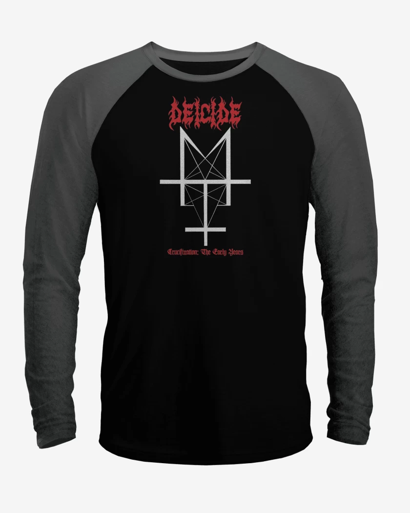 Polera Raglan Deicide Crucifixation