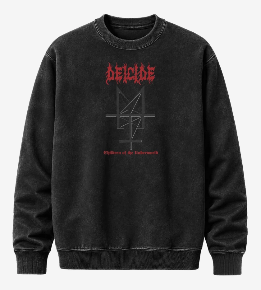 Poleron Polo Acid Wash Deicide Children of the Underworld