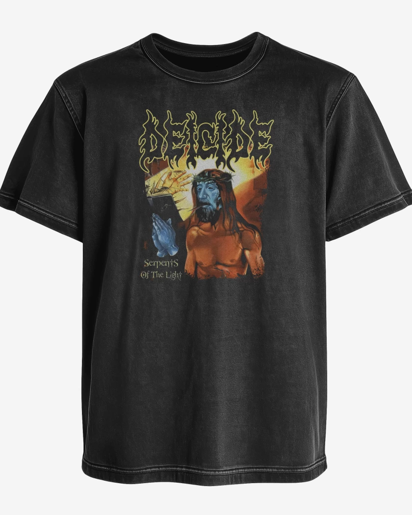 Polera desgastada Deicide Serpents of the Light