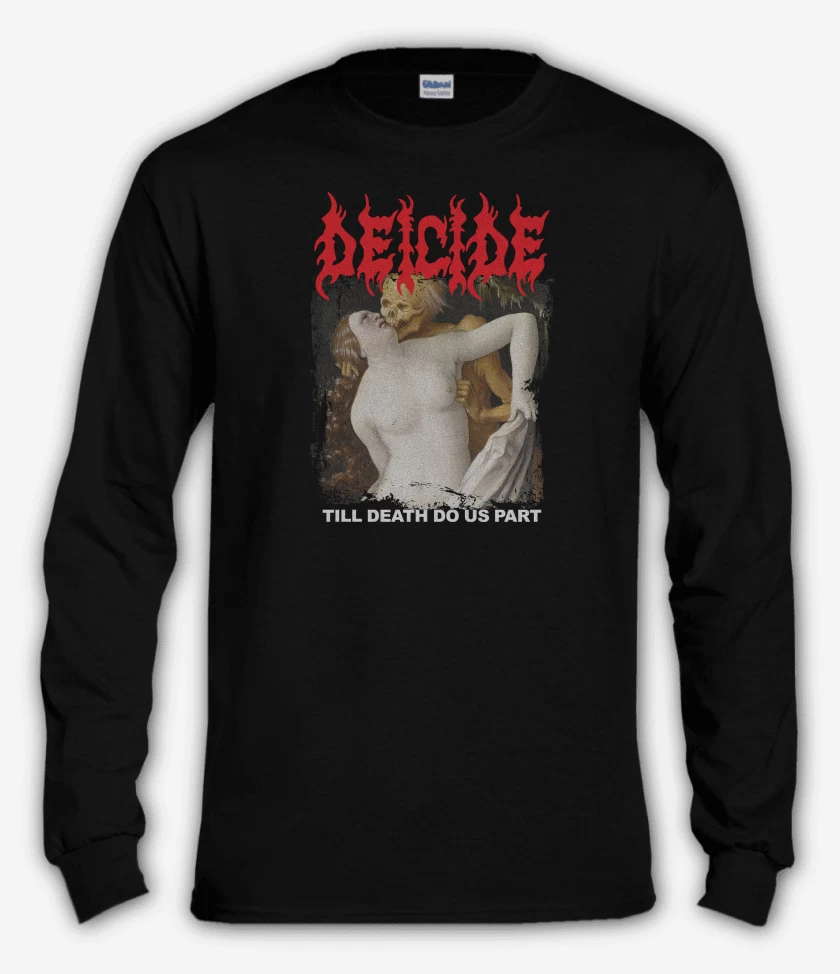 Polera manga larga Deicide Till Death Do Us Part