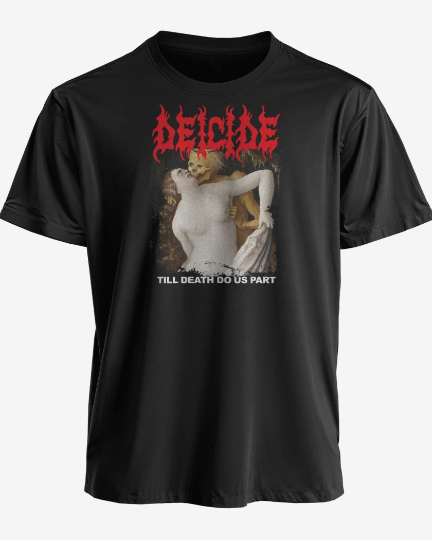 Polera premium Negro de Deicide Till Death Do Us Part