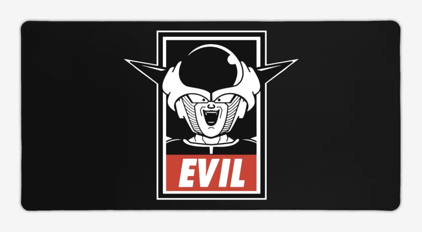 Mouse pad Gamer Negro de Evil