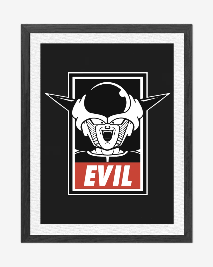 Cuadro decorativo Negro de Evil