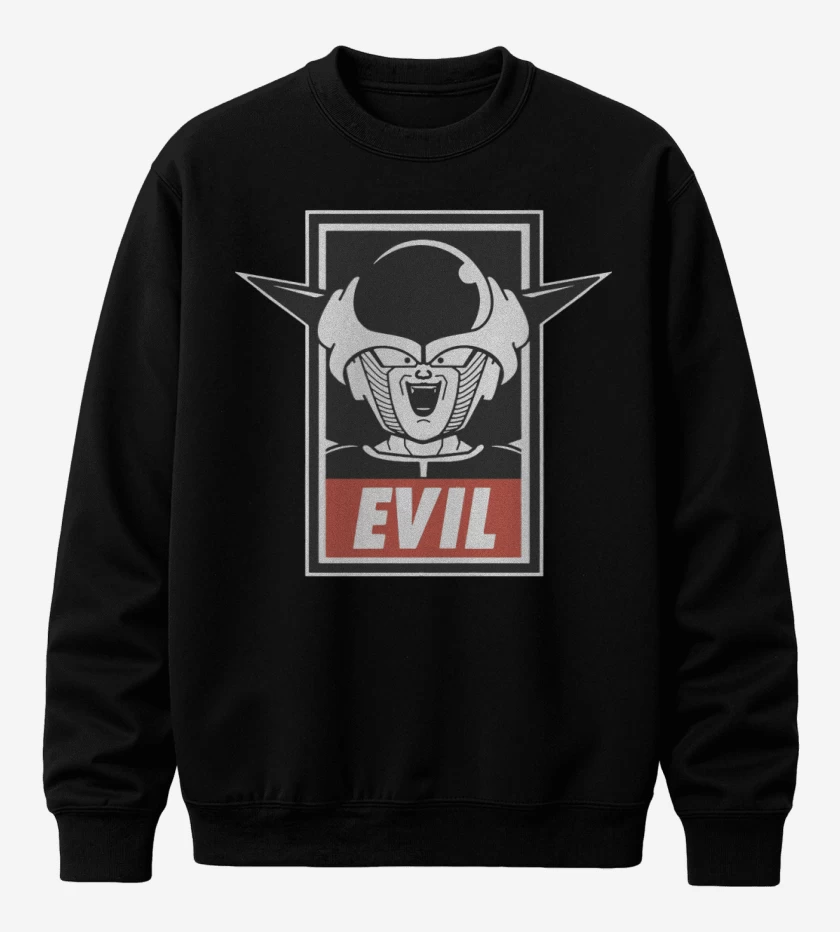 Poleron polo Negro de Evil