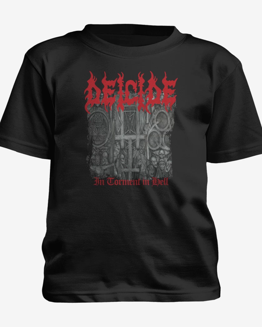 Polera de niño Negro de Deicide In Torment in Hell