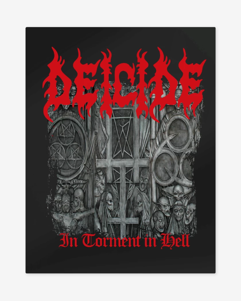 Print metalico Deicide In Torment in Hell