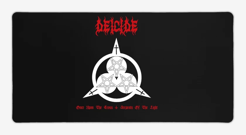 Mouse pad Gamer Negro de Deicide Once Upon