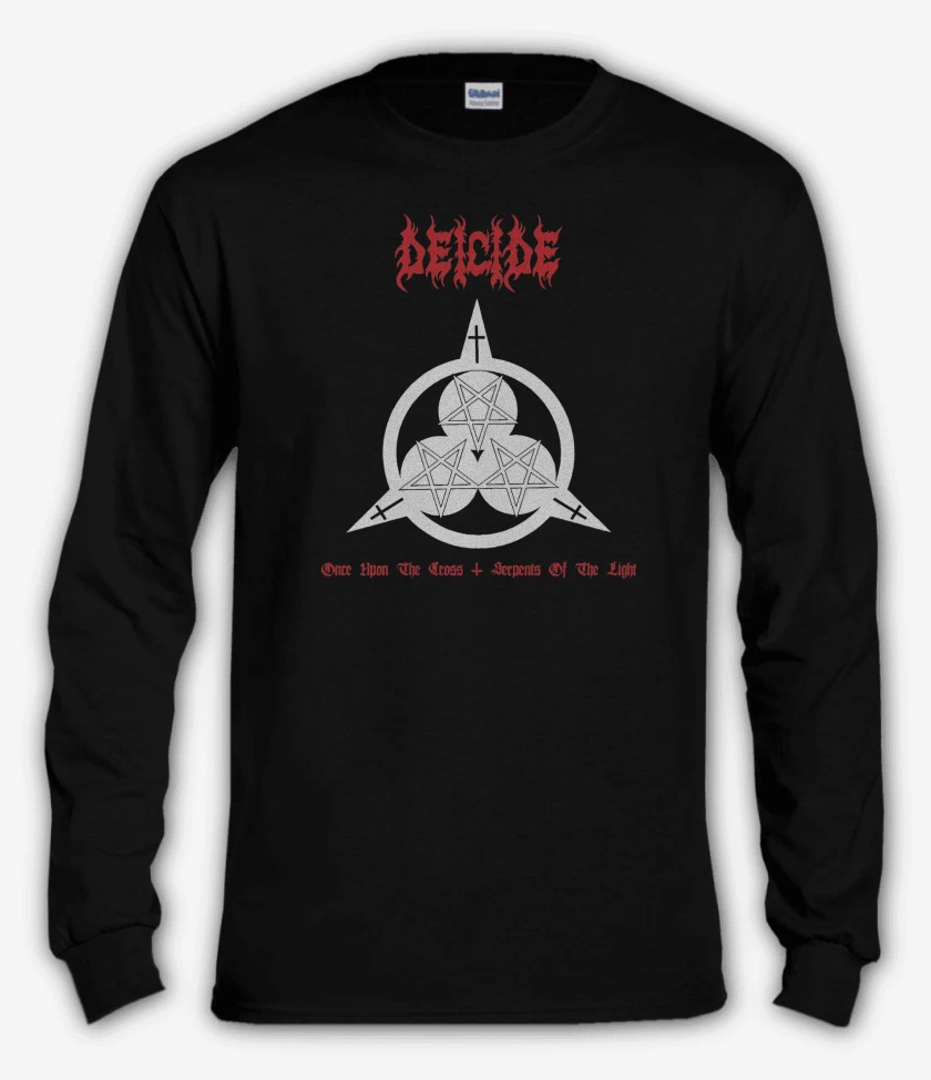 Polera manga larga Negro de Deicide Once Upon